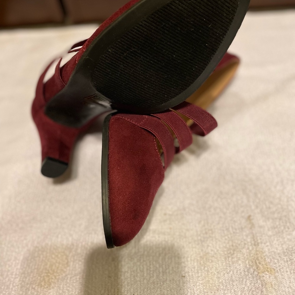 Women’s suede Shoes Heel - Picture 3 of 10